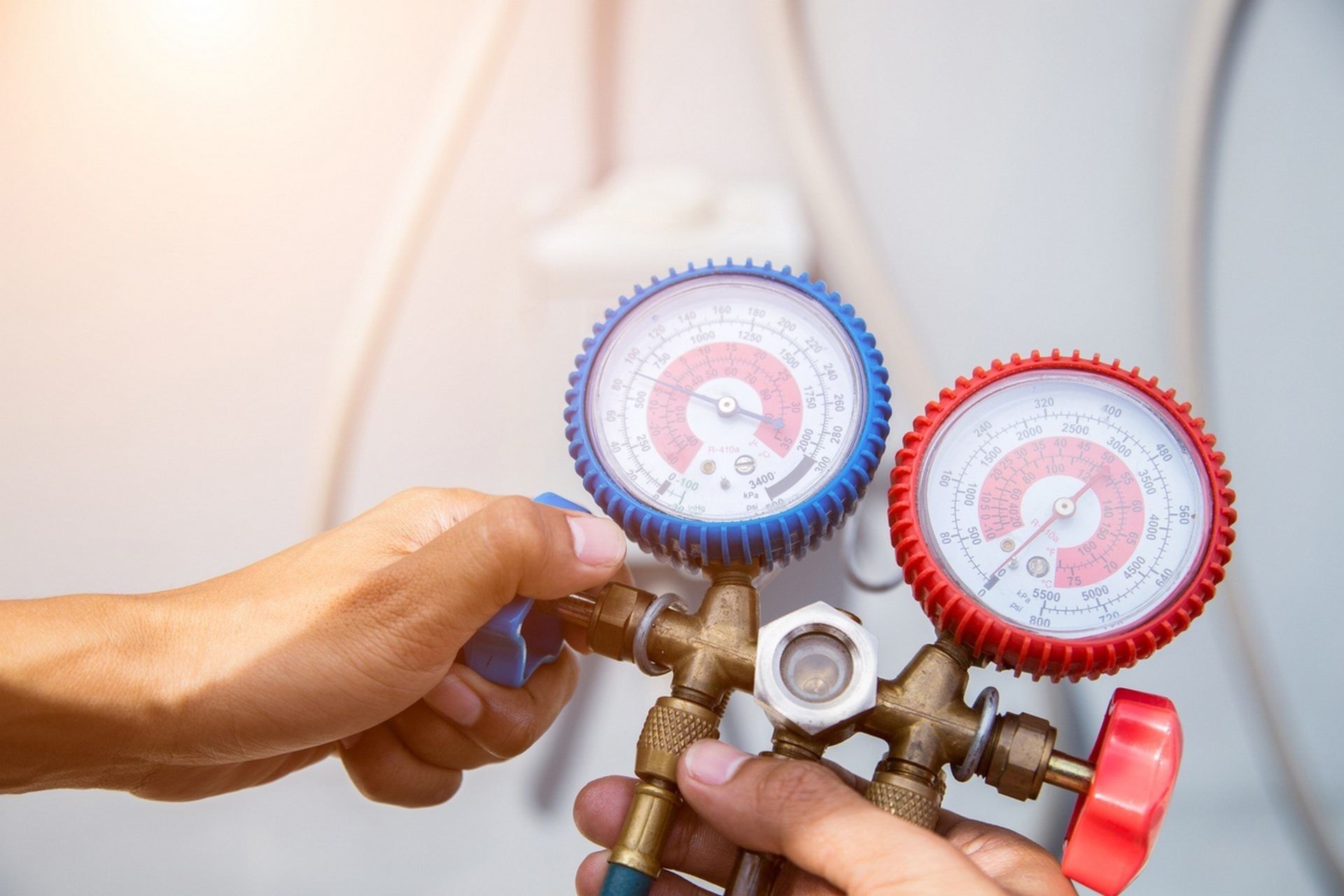 Установка лічильників тепла -фото