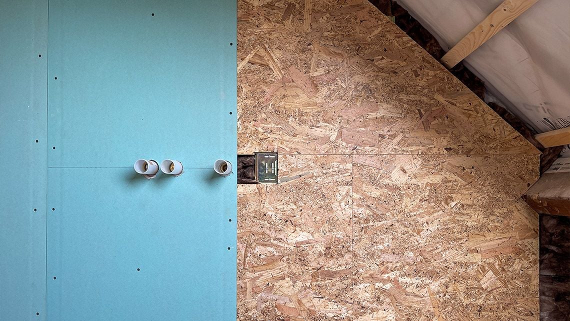 Монтаж ДСП та МДФ панелей, ОСБ-фото