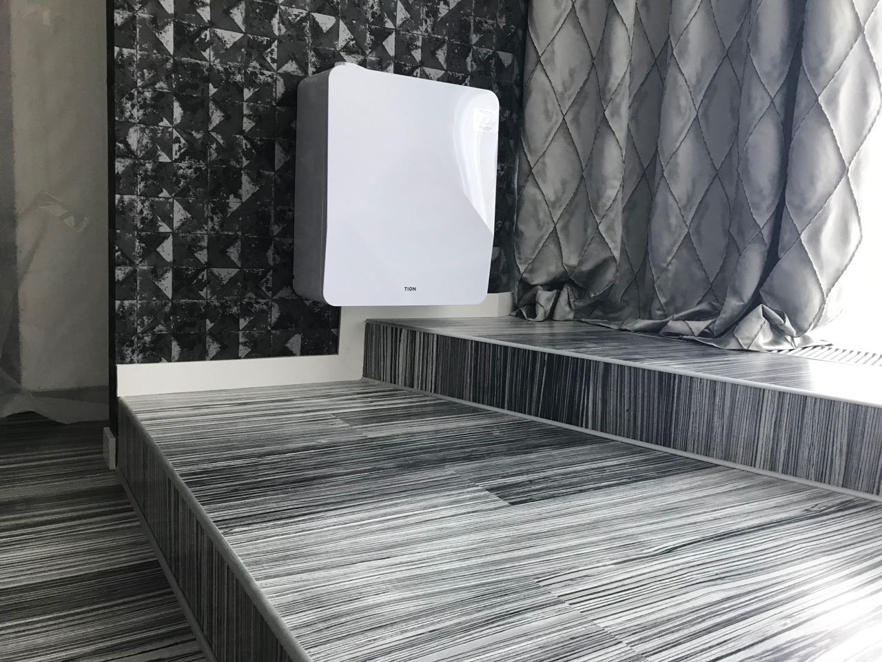 Установка бризеров-фото