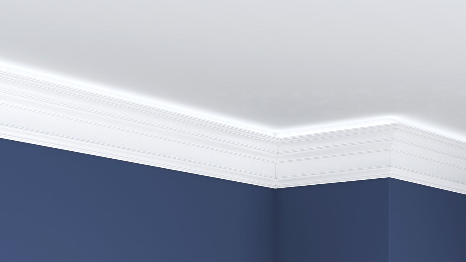 Монтаж багетів, карнизів-фото