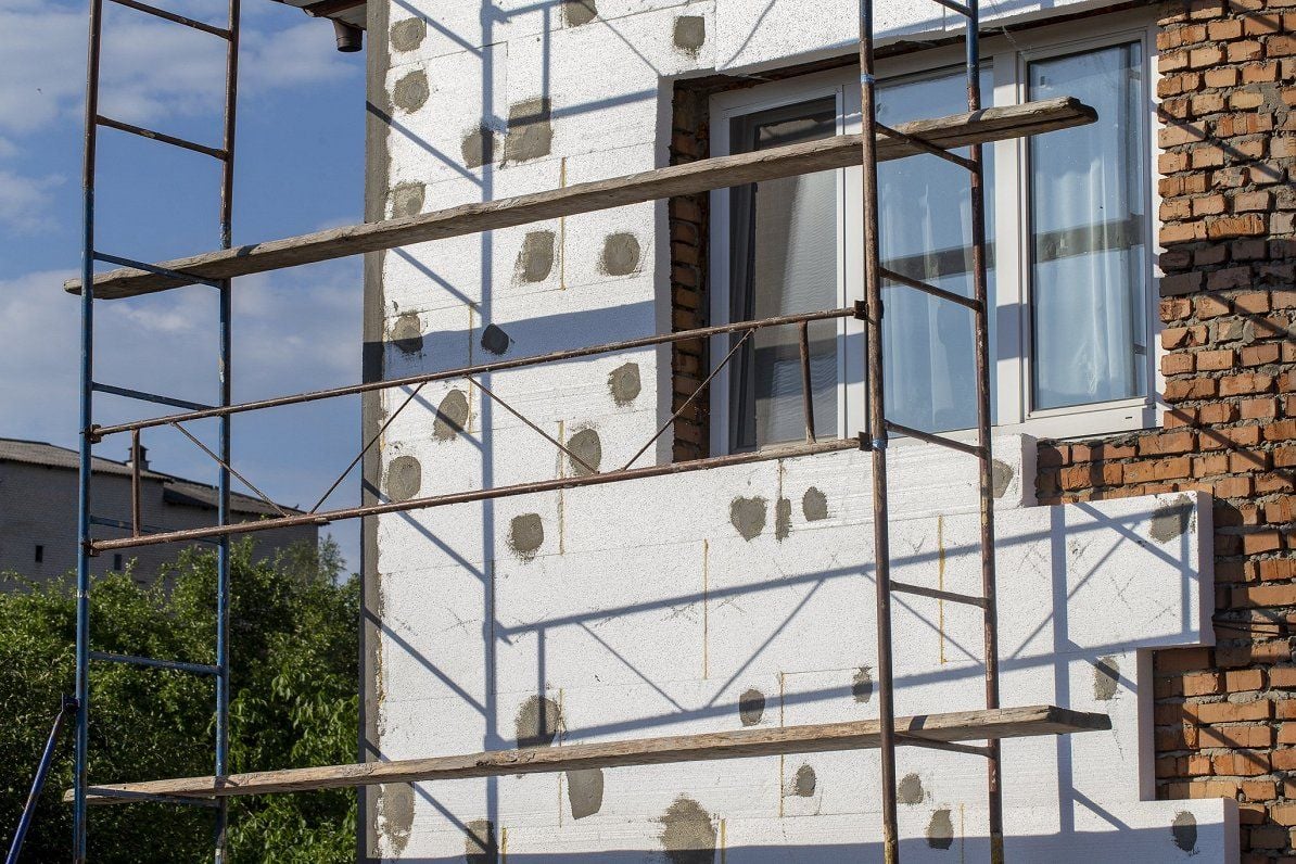 Утепление фасада квартиры Утепление фасада квартиры-фото